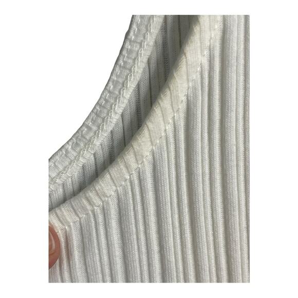 Madewell Drop Waist Tank Midi Dress in White Size M NWT - Picture 12 of 13